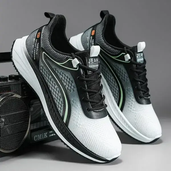 Men Casual Color Matching Mesh Breathable Sneakers - Stylish, Lightweight & Comfortable