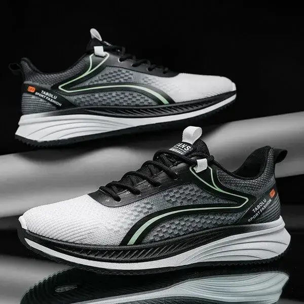 Men Casual Color Matching Mesh Breathable Sneakers - Stylish, Lightweight & Comfortable