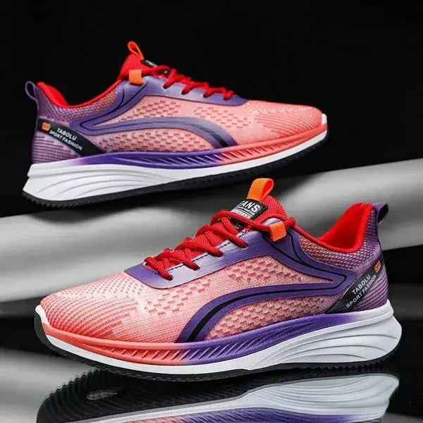 Men Casual Color Matching Mesh Breathable Sneakers - Stylish, Lightweight & Comfortable