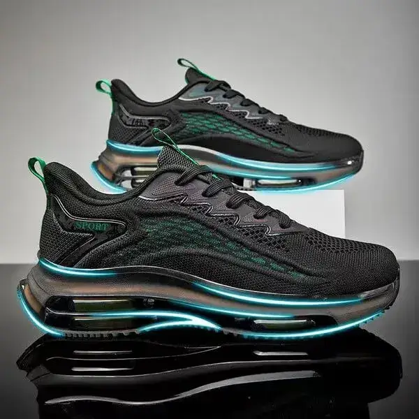 Mens Casual Non-Slip Air Cushion Running Sneakers | Comfortable & Stylish